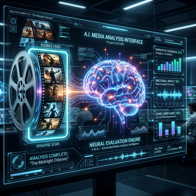 Entertainment AI Evaluator Interface