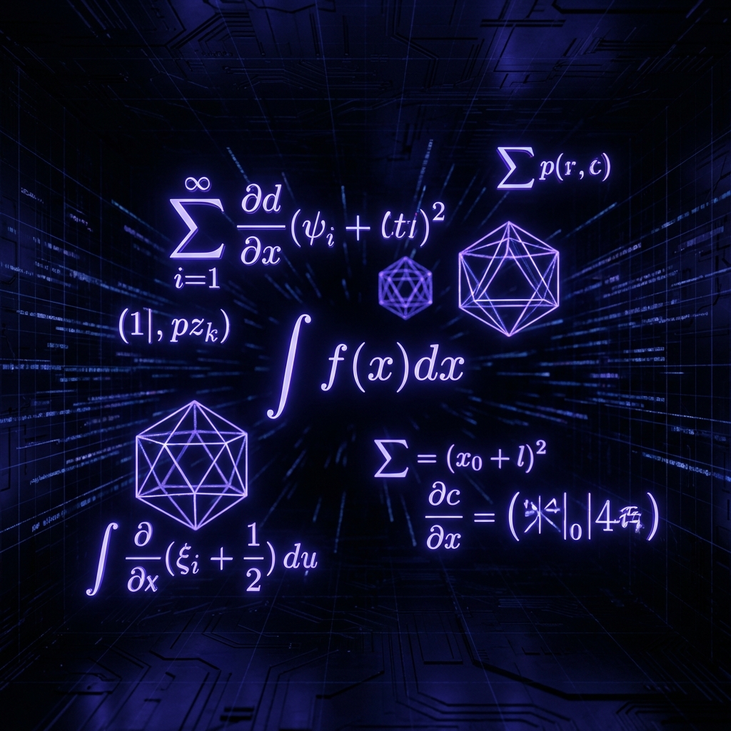 AI Mathematics Agent solving complex equations