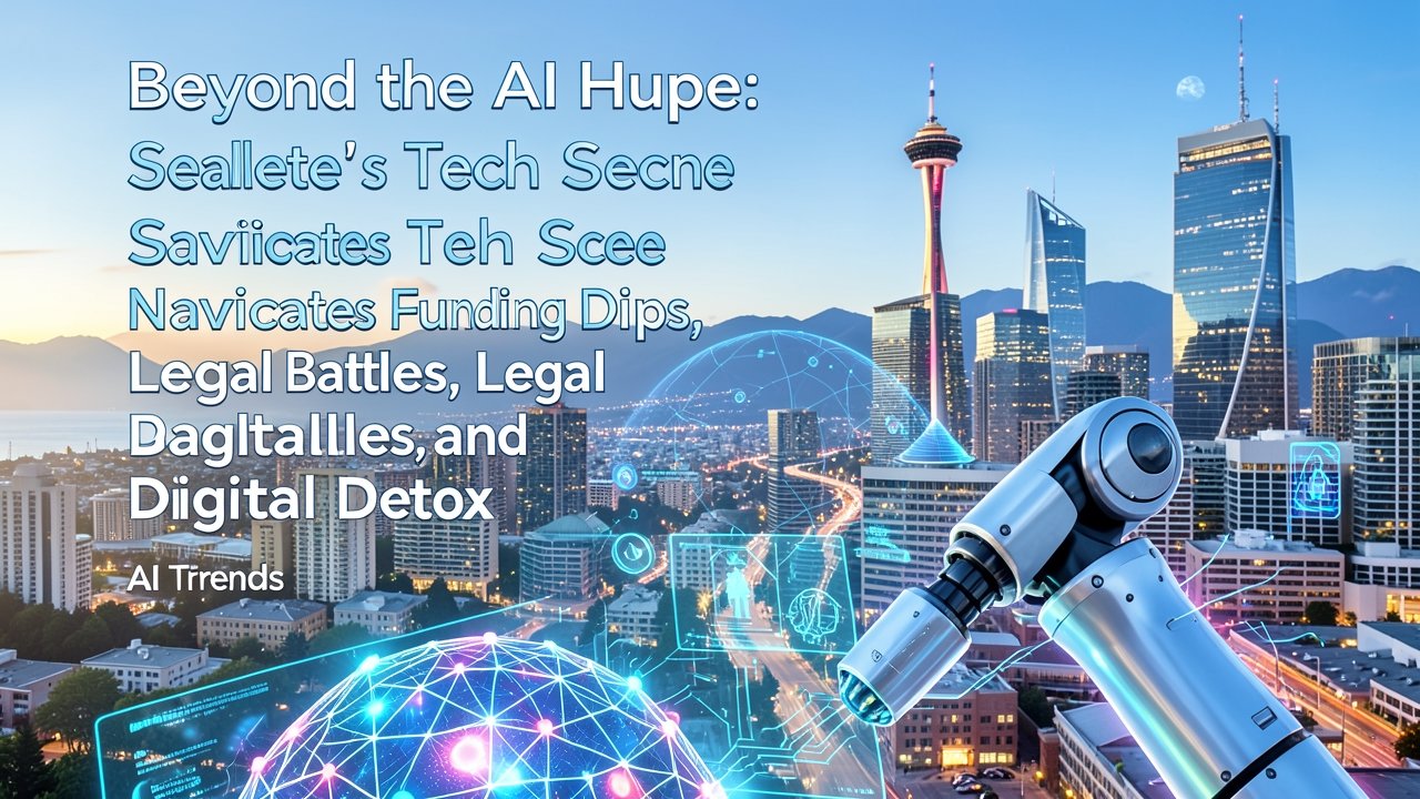 Beyond the AI Hype: Seattle's Tech Scene Navigates Funding Dips, Legal Battles, and Digital Detox